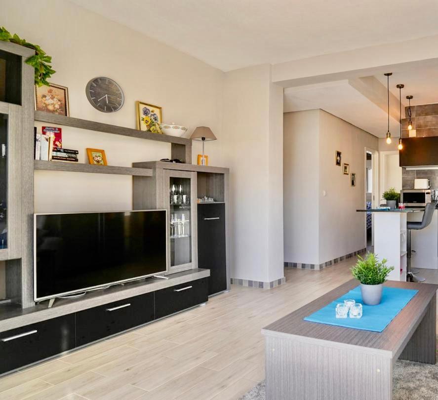 Three Bedroom Top Apartment By The Beach Santa Pola Esterno foto